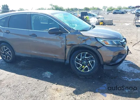 2016 Honda Cr-V Se из США, поврежденный, VIN 2HKRM4H43GH718682